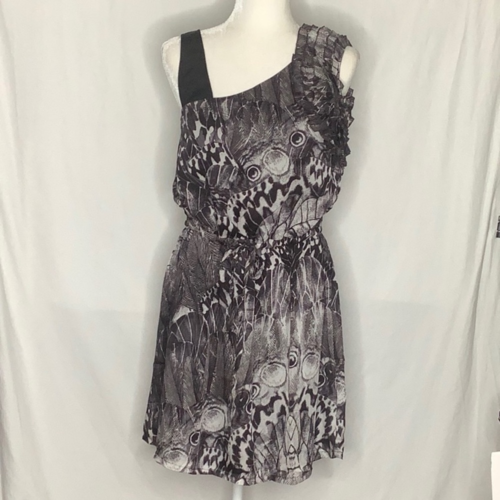Ya Los Angeles Silk Blend Dress Size Large NWOT